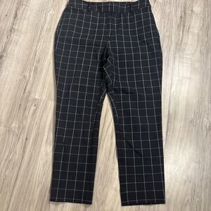 Ann Taylor Loft High Waist Curvy Skinny Ankle Dress Cotton Viscose Pants 10P